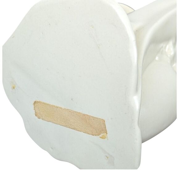 Vintage Haeger Madonna with Child Planter: White Ceramic Religious Figurine - Picture 7 of 9